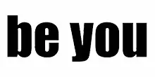 be_you λογότυπο